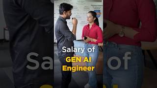 🔥Salary of GenAI Engineer  Generative AI Jobs Roles Salaries and Growth Potential 🚀💼  shorts [upl. by Kieffer]