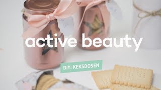 Geschenkverpackung für Kekse basteln  Keksdosen selbst gemacht  active beauty Magazin [upl. by Neom]