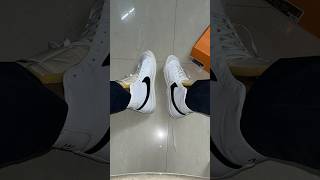 Nike Blazer Mid’77 Unboxing 🎁👟 Gym Best Shoes shortvideo shorts viralvideo [upl. by Ammamaria]