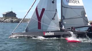 SpeedDream Sail Trials Newport Day 3 [upl. by Ahsieit196]