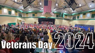 Boone Meadows Elementary’s 2024 Veterans Day Music Program [upl. by Siward]