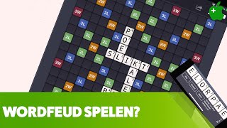 Wordfeud spelen op de iPhone en iPad een uitleg [upl. by Eirotal745]