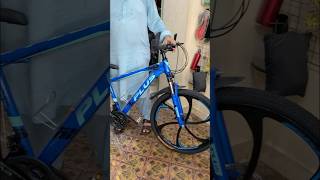 26 size bicycle with Shocks and Alloy wheels Delivery available cycleworld foryou foryouviral [upl. by Aneladgam]