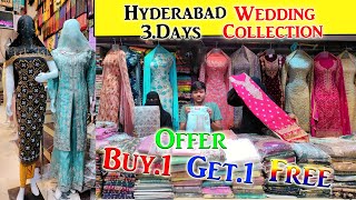 Hyderabad Sale 11💥💯👌 Offer  Big Offer Suits 💯💥 New Look Suit and Sarees Best Quality [upl. by Eenafets]