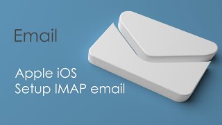 Setting up IMAP Email on Apple iOS devices such as iPhone and iPad [upl. by Nhguaval]