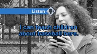 Lets Learn English Lesson 33 Learning Americas Sport [upl. by Noland490]