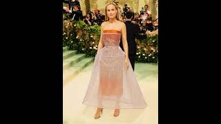 Brie Larson Wear Net Dress [upl. by Ateekal]