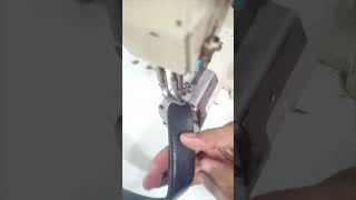 Ladies bag shoulder stitching bag machine [upl. by Alleinad841]