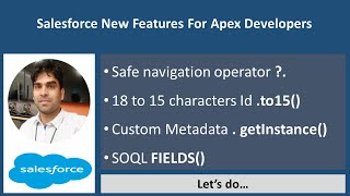 Salesforce New Features For Apex Developers [upl. by Ireland]