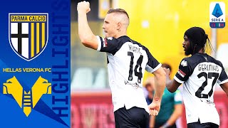 Parma 10 Hellas Verona  Early Kurtic Goal Seals Parma’s First Win of the Season  Serie A TIM [upl. by Peria]