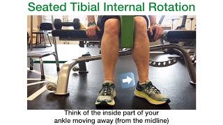 Seated Tibial Internal Rotation [upl. by Eward]