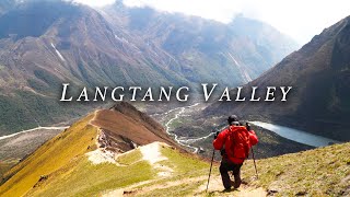 Hiking The Langtang Valley amp Kyanjin Ri Peak In Nepal [upl. by Yattirb]