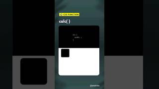 CSS Calc function  css tips css csstips [upl. by Roderica]