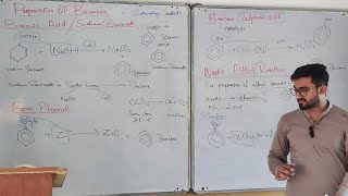 Preparation Methods of Benzene  Laboratory preparation  Ch 9 Aromatic Hydrocarbons  2nd year FSc [upl. by Weaks97]