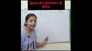 NO3 Lewis Dot structure l class 11 l chemical bonding [upl. by Nari]