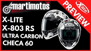 PREVIEW  XLITE X803 RS ULTRA CARBON CARLOS CHECA 60 [upl. by Savory]