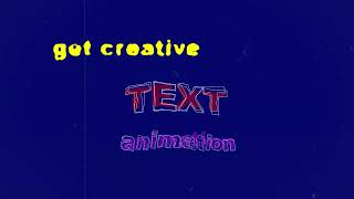 Wiggle text showcase animationAFTER EFFECTS [upl. by Loeb]