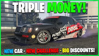 NEW CONTENT NEW CAR TRIPLE MONEY DISCOUNTS amp MORE  GTA ONLINE WEEKLY UPDATE [upl. by Seabrook651]