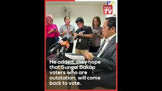 Sungai Bakap byelection Ahmad Maslan urges outstation voters to return home to vote [upl. by Eceinahs]