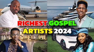 Top20 Richest Gospel Artists In Nigeria 2024 amp Their Networth [upl. by Desmond589]