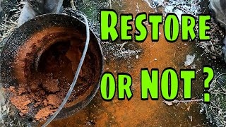 CAST IRON RESTORATION BASICS  RESTORE OR JUNK [upl. by Etteuqaj]