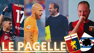 Genoa  Sampdoria 67 dcr PAGELLE ATROCI IL CROLLO DEI LEADER GILARDINO SBAGLIA LIMPOSSIBILE [upl. by Hoopen795]