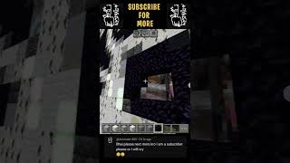 How I Created Subscriber Pixel Art 🎭   mcpe shorts pixelart [upl. by Eimmaj]