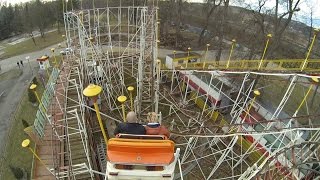 SDC Zyklon Galaxi Horská Dráha Matějská pouť Lunapark Praha 2017 POV Onride [upl. by Nahsab799]