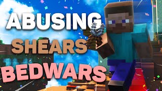 Confusing Bedwars Players With Instant Break Shears [upl. by Hobbs]