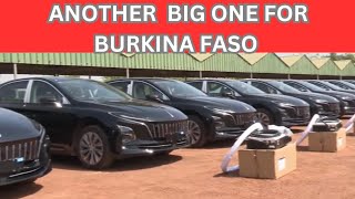 BURKINA FASO China Donates 53 Electric Cars To Burkina Faso africa burkinafaso china [upl. by Accem]