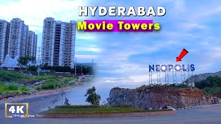 Neopolis SEZ and movie towers kokapet  NextGen Smart City Hyderabad  INDIA [upl. by Homer]