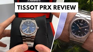 Tissot PRX Watch Review  Tissot PRX quartz or Powermatic 80 [upl. by Pavyer]