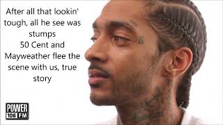 Nipsey HussleGrindin All My Lifeofficial lyrics [upl. by Buckler913]