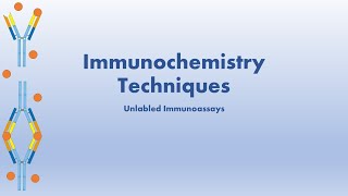 Immunochemistry Unlabeled Immunoassays [upl. by Brinna673]