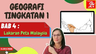 GEOGRAFI TINGKATAN 1 BAB 4 LAKARAN PETA MALAYSIA [upl. by Ekud]