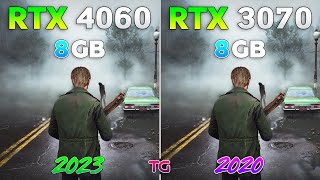 RTX 4060 vs RTX 3070  Test in New Games 2024 [upl. by Tound]