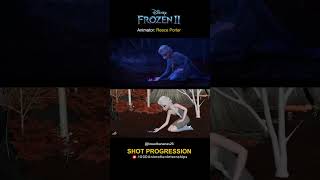 Frozen 2  Bruni and Elsa Shot Progression Shorts [upl. by Lem]