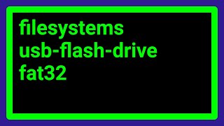 What allocation unit size to use when formatting a USB flash drive in FAT32 [upl. by Ellehc]