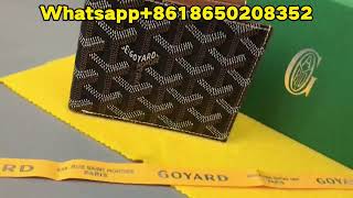 GOYARD VICTOIRE WALLET Review from BOOTSFY [upl. by Marcelia]