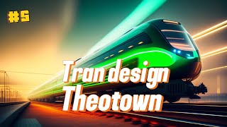 Tran design 🚄 mission 5  theotown SMD Gamer [upl. by Wenonah110]