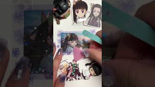 Kanao カナヲ 🌷 Card Decor demonslayer 鬼滅の刃 kimetsunoyaiba collage anime manga shorts [upl. by Enalahs]