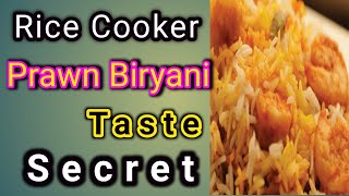 HOW TO MAKE PRAWN BIRYANI IN RICE COOKER  Best Indian Food Recipe  இறால் பிரியாணிBachelor Recipes [upl. by Javler]