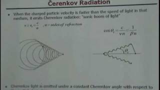 Particle Physics Cherenkov Radiation [upl. by Anirtruc]