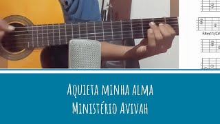 CIFRA GOSPEL FÁCIL  Aquieta minha alma [upl. by Anelej]