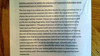 Protein sequencing [upl. by Kurtis]