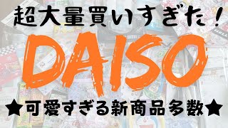 【100均】新作ダイソー超大量購入品♥久々のパトロール♥DAISO [upl. by Ocram]