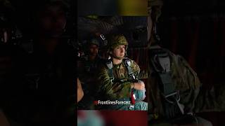 Epic Female Team StaticLine Jump paratroopers airforce [upl. by Rimhsak]