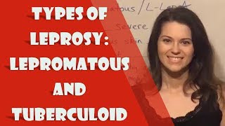 Types of Leprosy Lepromatous and Tuberculoid [upl. by Natek465]