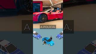 Após ter Ferrari roubada vítima utiliza AirPods para recuperar o carro [upl. by Nodnal510]