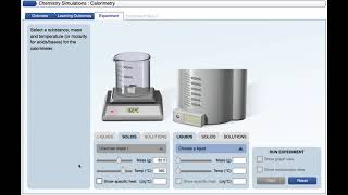 Calorimetry Lab Video Demonstration 2 [upl. by Chapin]